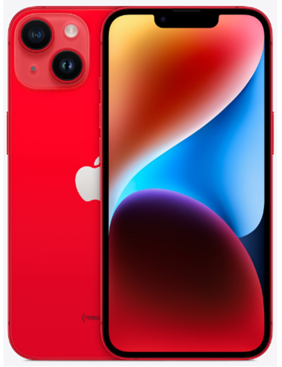 Apple iPhone 14 5G 128GB - (PRODUCT) RED billede