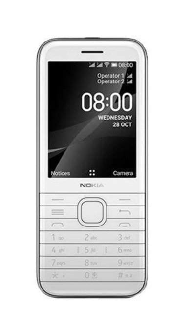 Nokia 8000 4G - White Opal