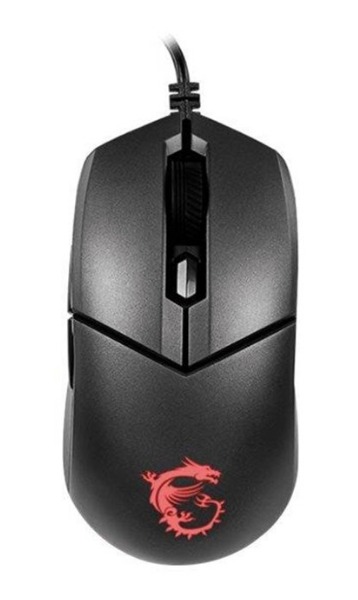 MSI Clutch GM11 Gaming - mouse - USB - Mus - Optisk - 6 knapper - Sort