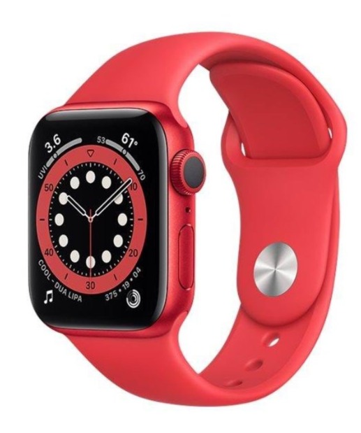 Apple Watch Series 6 GPS 40mm Red Aluminium case with Sport Band