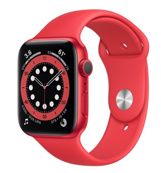 Apple Watch Series 6 GPS 44mm PRODUCT(RED) Aluminium Case with PRODUCT(RED) Sport Band