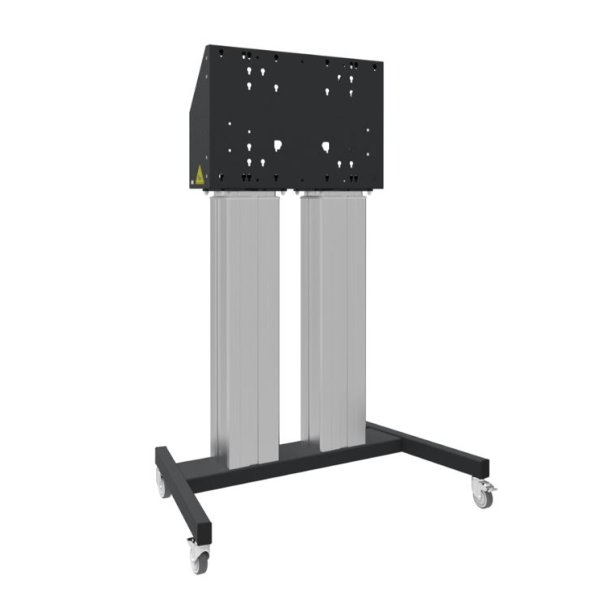 Floor lift XL on wheels for touch screen max. 98 inch, 160 kg BLACK*