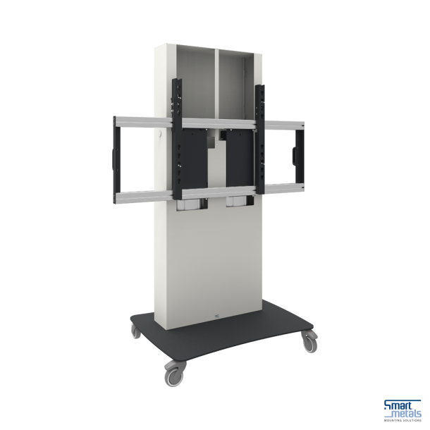 Business & VC trolley, with electrical height adjustment, max. 98 inch, 180 kg