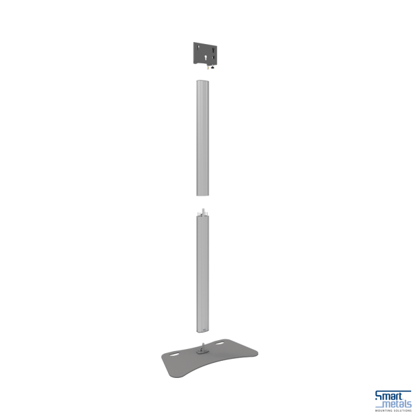 Fully divisible stand (Light Series) for flat panel max. 55 inch, column length 2250 mm