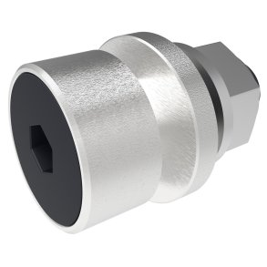 Three-point coupling bolt (1x) 15 mm + M8x30, ring and nut