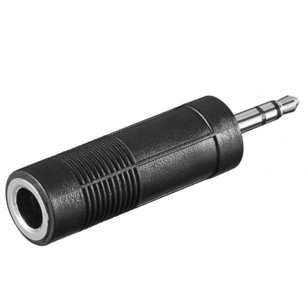 AUDIO ADAPTOR- JACK 6,3HUN - MINI JACK HAN