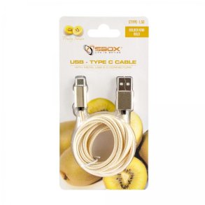 CABLE SBOX USB til  USB - C    1,5M    GOLD