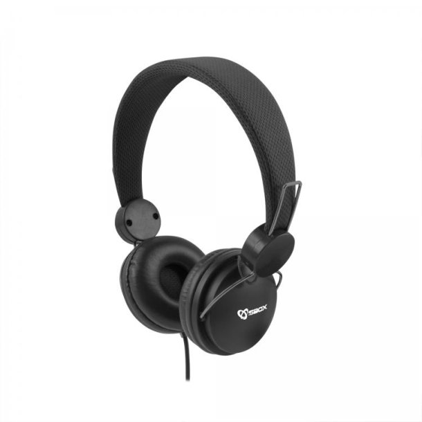 HEADPHONES SBOX HS-736 Black