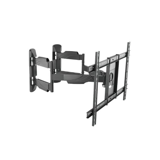 TV wall corner mount, tilt -8°/+5°, swivel -90°/90°, level a