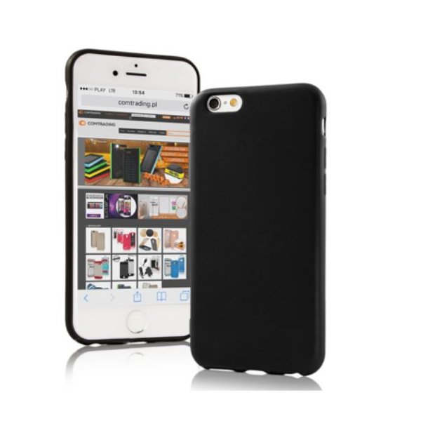 iPhone 13 Mini bagcover TPU - Sort