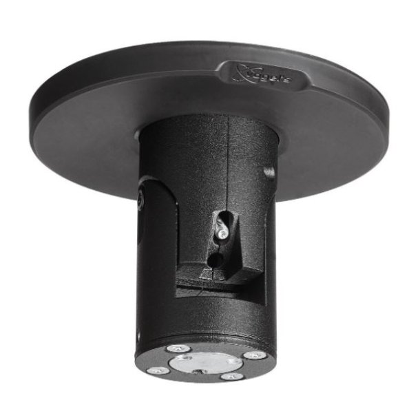 PUC 1045 CEILING PLATE TURN AND TILT - BLACK