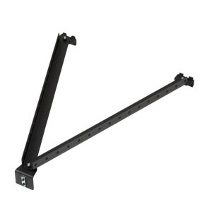 PFA 9141 WALL SUPPORT SLIDING BRACKET BASIC KIT - BLACK