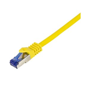 LogiLink Patch cable Ultraflex, Cat.6A, S/FTP, yellow, 3 m