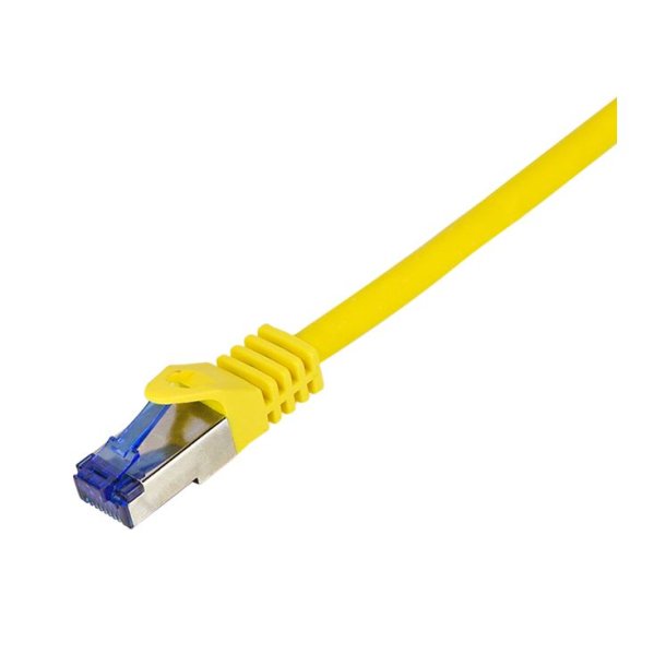 LogiLink Patch cable Ultraflex, Cat.6A, S/FTP, yellow, 3 m