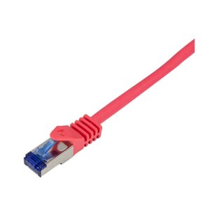LogiLink Patch cable Ultraflex, Cat.6A, S/FTP, red, 3 m