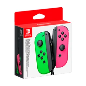 Nintendo Joy-Con Controllers (Pair) Neon Green/Neon Pink - Gamepad - Nintendo Switch