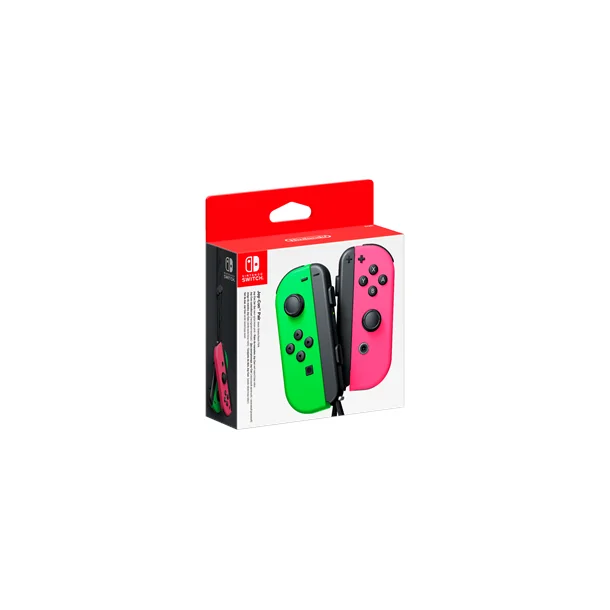 Nintendo Joy-Con Controllers (Pair) Neon Green/Neon Pink - Gamepad - Nintendo Switch