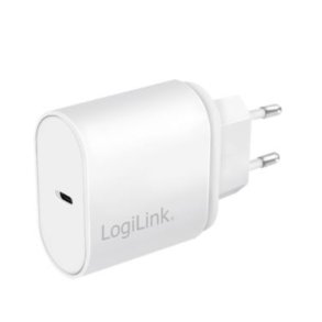 LogiLink oplader m. 1 x USB-C udgang - 20W / 3 Amp