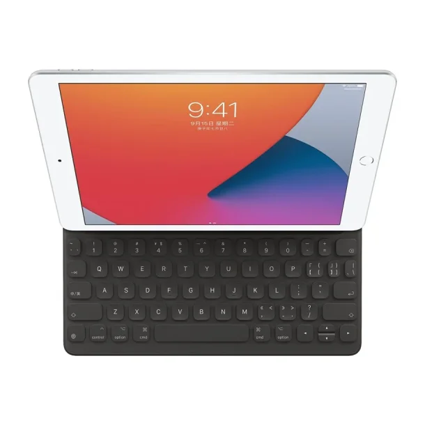 Apple Smart Keyboard for iPad (9th generation) - Tastatur & Folio st - Dansk - Sort