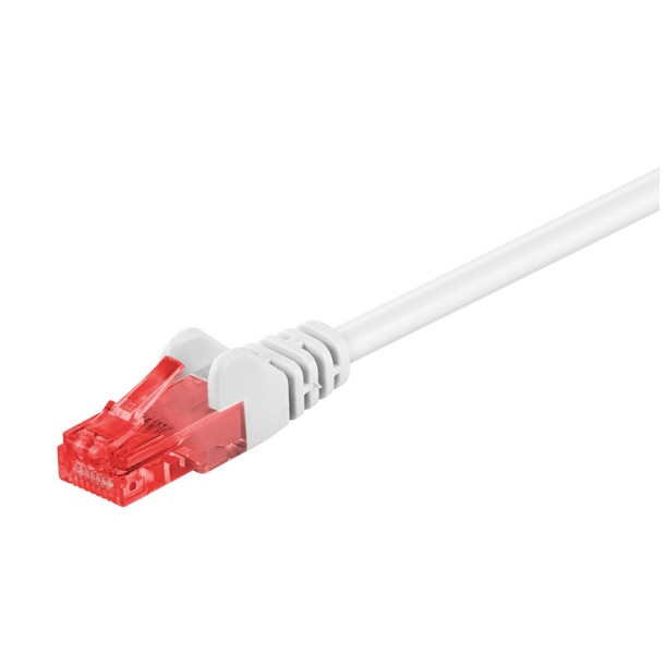 Goobay CAT 6 Patch Cable, U/UTP, white - 7,5 m