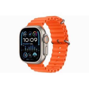 Apple Watch Ultra 2 GPS + Cellular 49mm - Titanium Case with Orange Ocean Band