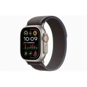 Apple Watch Ultra 2 GPS + Cellular 49mm - Titanium Case with Blue/Black Trail Loop - S/M
