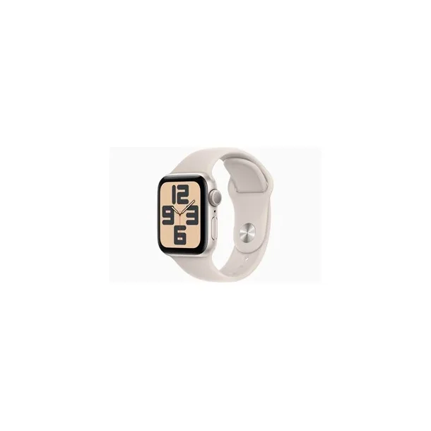 Apple Watch SE (2023) GPS 40mm - Starlight Aluminium Case with Starlight Sport Band - M/L