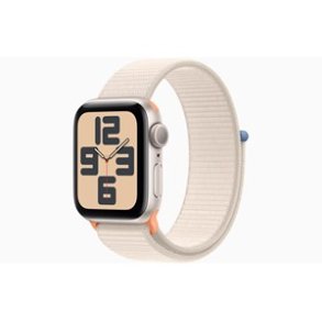 Apple Watch SE (2023) GPS 40mm - Starlight Aluminium Case with Starlight Sport Loop