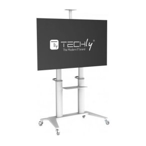 Trolley max. 140 kg. VESA 1000x600 WHITE