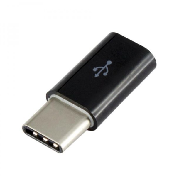 ADAPTER SBOX USB MICRO 2.0 F. -> TYPE C M. BLACK