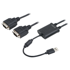 USB 2.0 to 2x Serial adapter