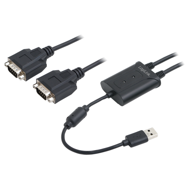 USB 2.0 to 2x Serial adapter