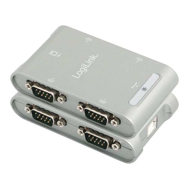 USB 2.0 to 4x Serial adapter