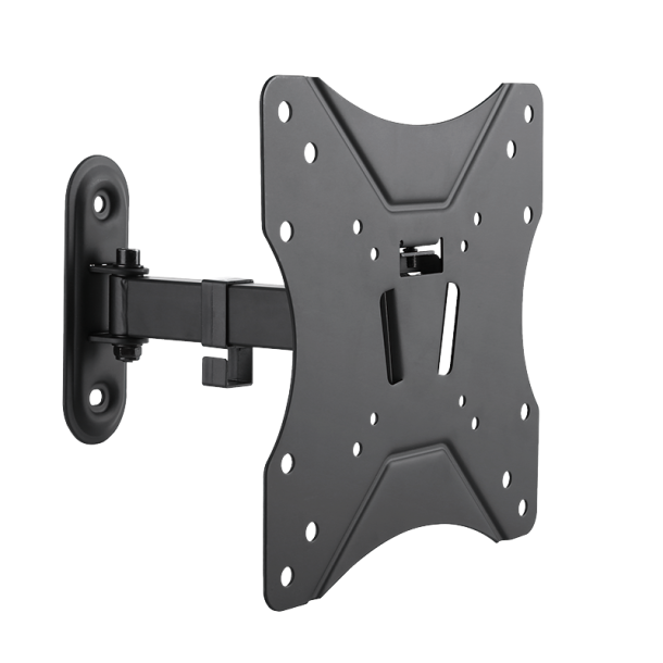 TV wall mount, tilt -7.5°/+7.5°, swivel -90°/90°