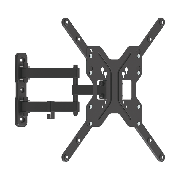 TV wall mount, tilt -15°/+15°, swivel -90°/90°, 23-55