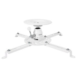 Projector mount, arm length 135 mm, white