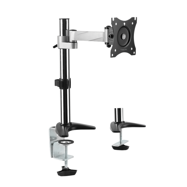 Monitor desk mount, tilt -35°/+35°, swivel -90°/90°