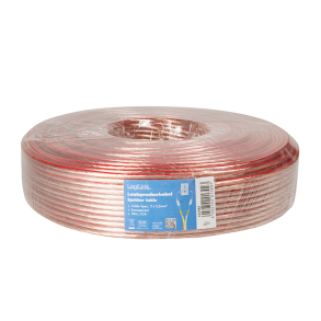 Speaker cable, 2x 2.5 mm², 50m
