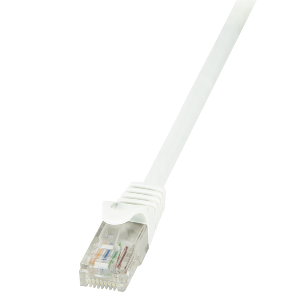 Patch cable Cat.6 U/UTP EconLine, white, 1.5m