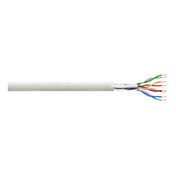 Solid network cable Cat.5e, F/UTP, 100m, EconLine