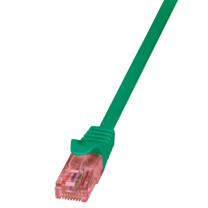 Patch cable Cat.6 U/UTP, PrimeLine, green, 3m