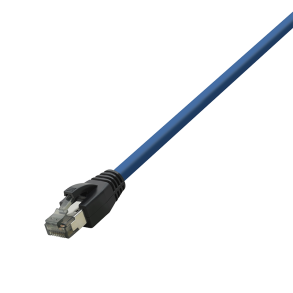 Premium Cat.8.1 patch cable, blue, 2m
