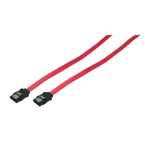 SATA cable with clip, 90 cm