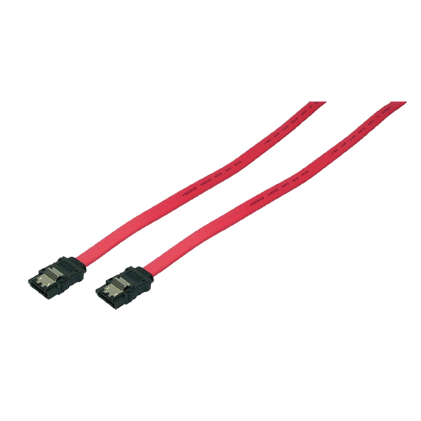 SATA cable with clip, 90 cm