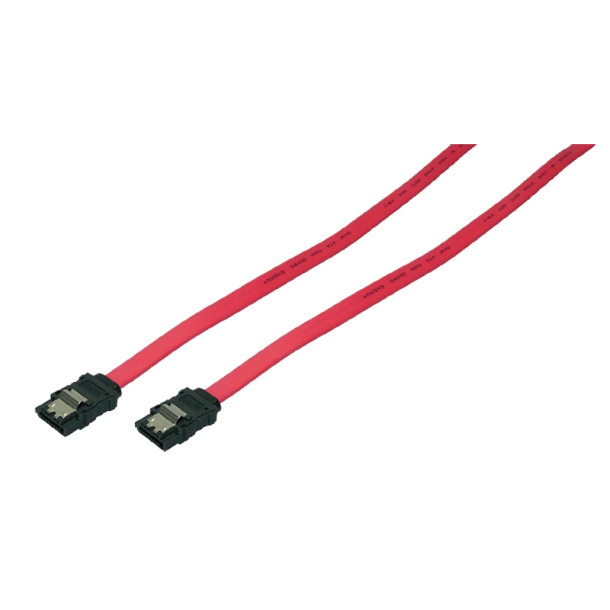 SATA cable with clip, 30 cm