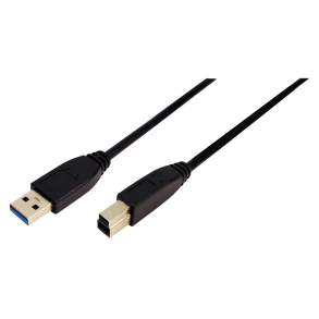 Cable USB 3.0 connection A->B 2x male, 3m