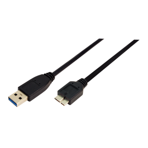 Cable USB 3.0 connection A->B Micro 2x male 0.60m