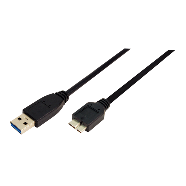 Cable USB 3.0 connection A->B Micro 2x male 0.60m