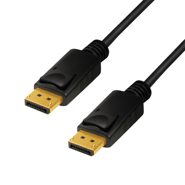 Connection cable DisplayPort 1.4, 8K/60Hz, black, 3m