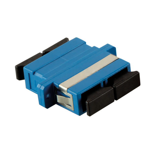 Fiber optic SC/SC Duplex adapter, Singlemode